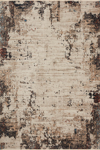 Loloi Leigh LEI-05 Ivory / Charcoal Area Rug main image