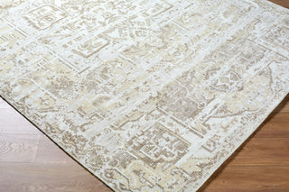 Surya Lille LEL-2300 Light Silver Area Rug Corner Shot
