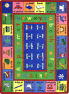 Joy Carpets Kid Essentials LenguaLink (Spanish) Multi Area Rug