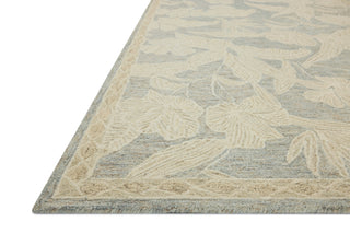 Loloi Lenore LNO-01 Blue / Natural Area Rug Corner Image
