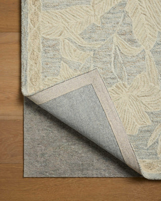 Loloi Lenore LNO-01 Blue / Natural Area Rug Backing Image