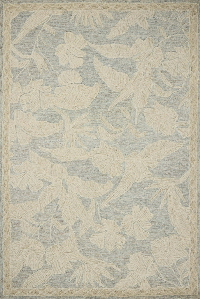 Loloi Lenore LNO-01 Blue / Natural Area Rug main image