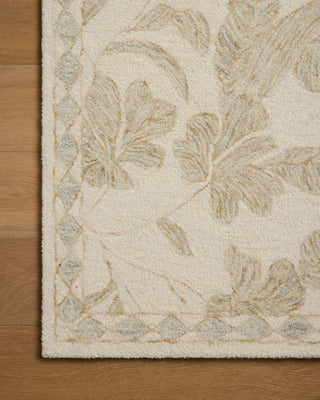Loloi Lenore LNO-01 Ivory / Multi Area Rug Corner Image