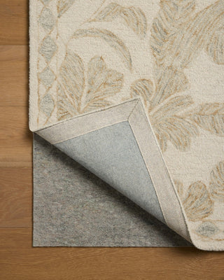 Loloi Lenore LNO-01 Ivory / Multi Area Rug Backing Image