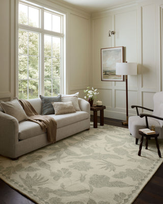 Loloi Lenore LNO-01 Ivory / Sky Area Rug Lifestyle Image Feature