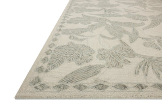Loloi Lenore LNO-01 Ivory / Sky Area Rug Corner Image