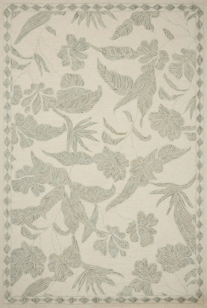 Loloi Lenore LNO-01 Ivory / Sky Area Rug main image