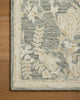 Loloi Lenore LNO-02 Lagoon / Wheat Area Rug Corner Image