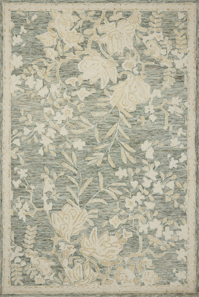 Loloi Lenore LNO-02 Lagoon / Wheat Area Rug main image