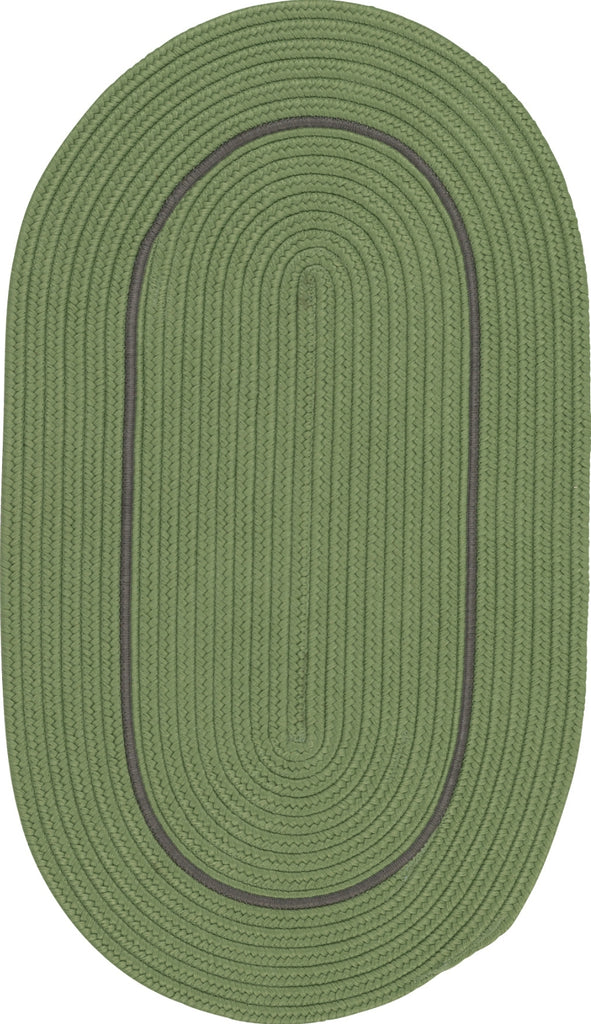 Colonial Mills Lifestyle Accent Border LF46 Moss Green Area Rug