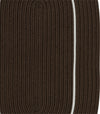 Colonial Mills Lifestyle Accent Border LF66 Brown Ash Area Rug