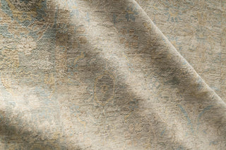 Loloi Legacy LZ-01 Ash/Lagoon Area Rug Lifestyle Image Feature