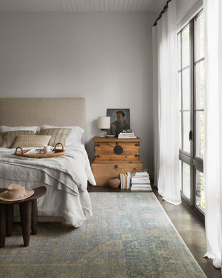 Loloi Legacy LZ-03 Ocean Area Rug Lifestyle Image Feature