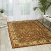 Nourison Living Treasures LI04 Khaki Area Rug Corner Image