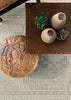 Couristan Liguria Sarzana Dove Grey Area Rug Lifestyle Image Feature