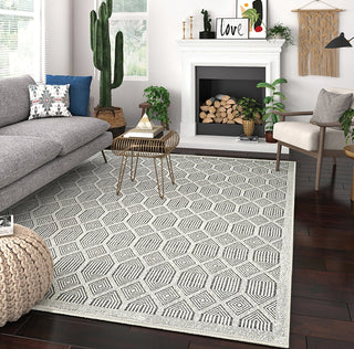 Couristan Liguria Rapallo Pebble Area Rug Lifestyle Image Feature