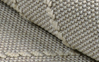 Couristan Liguria Noli Dove Grey Area Rug Detail Image