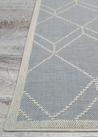 Couristan Liguria Noli Azul Area Rug Corner Image