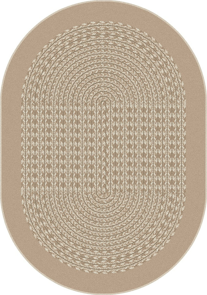 Joy Carpets Kid Essentials Like Home Beige Area Rug