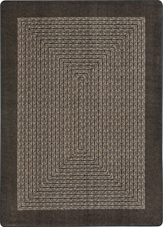 Joy Carpets Kid Essentials Like Home Chocolate Area Rug