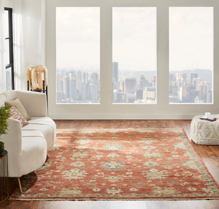 Ancient Boundaries Lily LIL-02 Antique Brick Area Rug Lifestyle Image