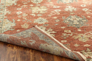 Ancient Boundaries Lily LIL-02 Antique Brick Area Rug Closeup Image
