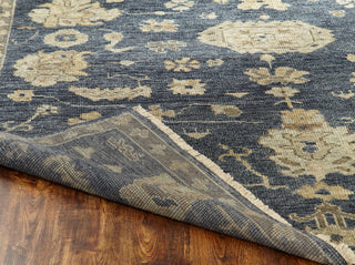 Ancient Boundaries Lily LIL-04 Midnight Area Rug Closeup Image