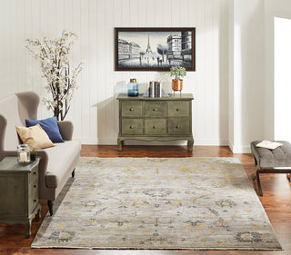 Ancient Boundaries Lily LIL-05 Silver Mist Area Rug Lifestyle Image