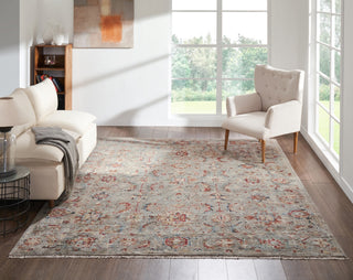 Ancient Boundaries Lily LIL-10 Pearl Grey Area Rug Lifestyle Image