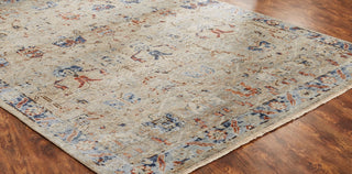 Ancient Boundaries Lily LIL-11 Vintage Tan/Blues Area Rug Floor Image