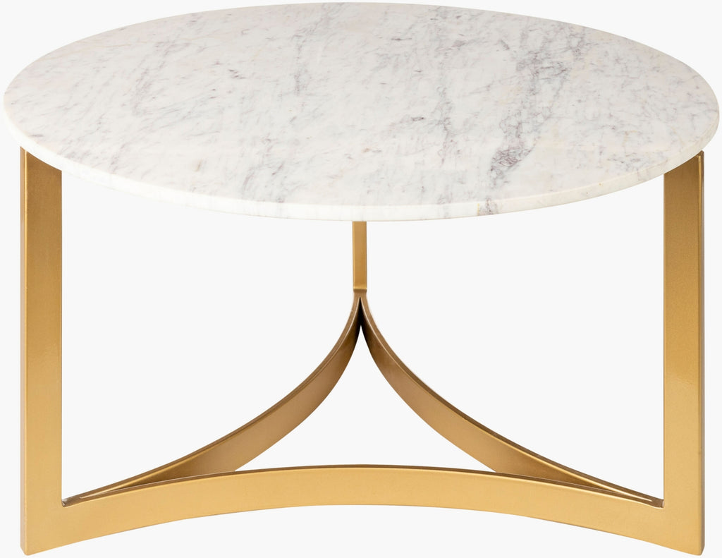 Surya Lismore LIS-001 White / Gold Furniture main image