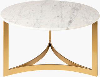 Surya Lismore LIS-001 White / Gold Furniture main image