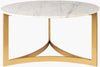 Surya Lismore LIS-001 White / Gold Furniture Main Image