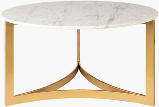 Surya Lismore LIS-001 White / Gold Furniture Main Image
