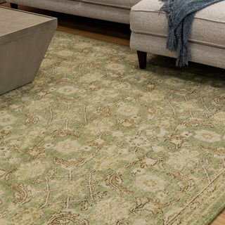 Karastan Artemisia Livingstone Sage Area Rug by Bobby Berk Lifestyle Image Feature