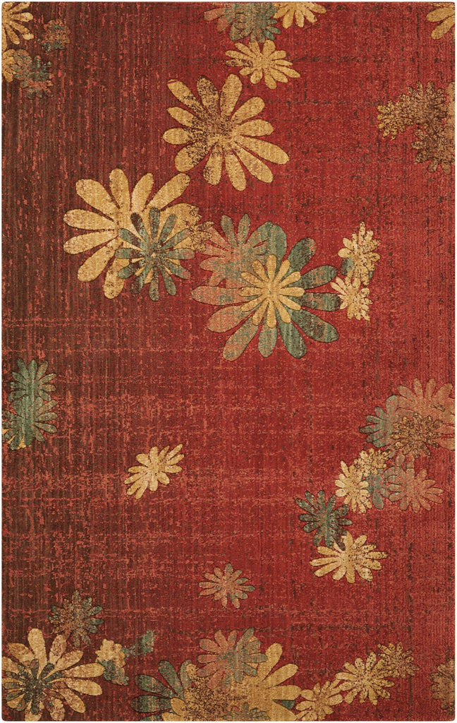 Nourison Radiant Impression LK07 Flame Area Rug main image