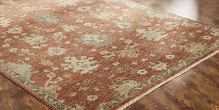 Ancient Boundaries Lily LIL-02 Antique Brick Area Rug Close Up Image