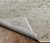 Ancient Boundaries Lily LIL-05 Silver Mist Area Rug Folded Backing Image