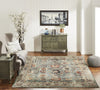 Ancient Boundaries Lily LIL-07 Pale Blues/Multi Area Rug