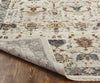 Ancient Boundaries Lily LIL-08 Chino/Indigo Area Rug Folded Backing Image