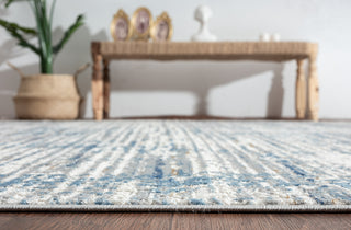 K2 Lumina LM-030 Winter White/Azure Area Rug