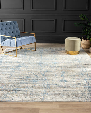 K2 Lumina LM-030 Winter White/Azure Area Rug