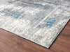 K2 Lumina LM-033 Greys/Azure Area Rug