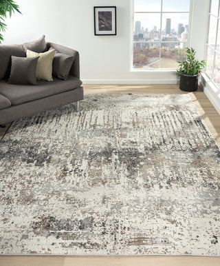 Kalaty Lumina LM-036 Grey Area Rug Corner Image