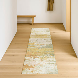 Dalyn Lumara LM1 Aloe Area Rug Runner Lifestyle Image Feature