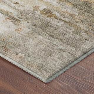 Dalyn Lumara LM1 Khaki Area Rug Corner Image