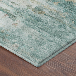 Dalyn Lumara LM1 Seafoam Area Rug Corner Image