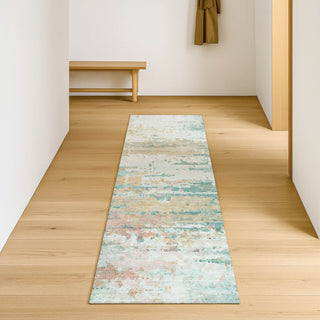 Dalyn Lumara LM1 Seafoam Area Rug Runner Lifestyle Image Feature