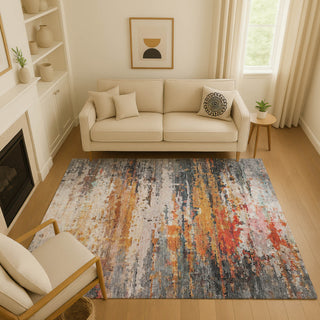 Dalyn Lumara LM1 Volcano Area Rug Lifestyle Image Feature