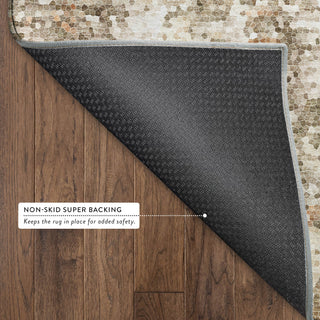 Dalyn Lumara LM2 Copper Area Rug Backing Image